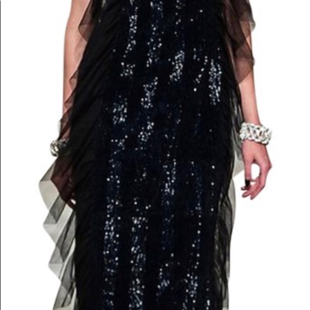 Black sequin CHANEL dress